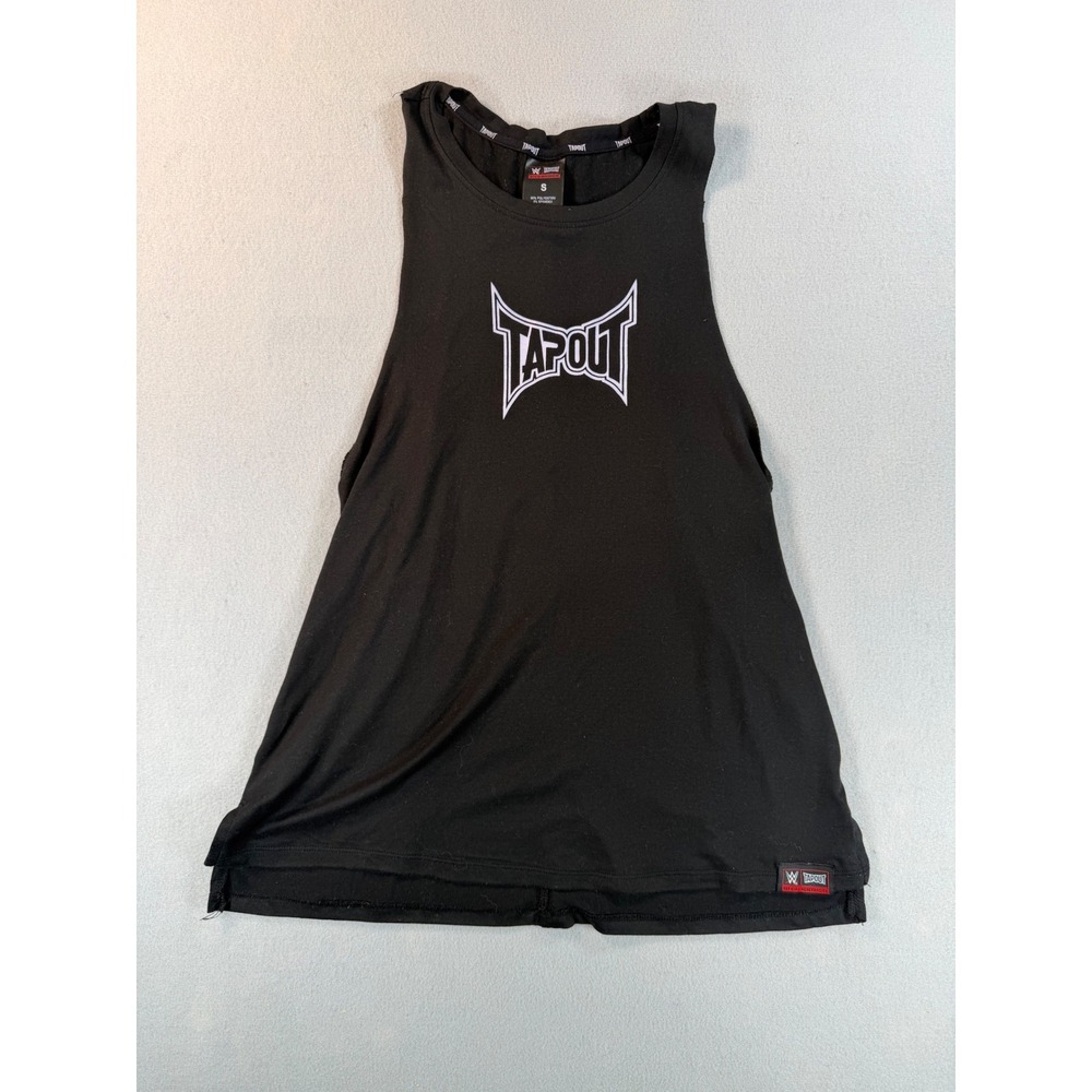 Tapout WWE Official Merchandise Womens Small Black Muscle Tank Top Sleeveless